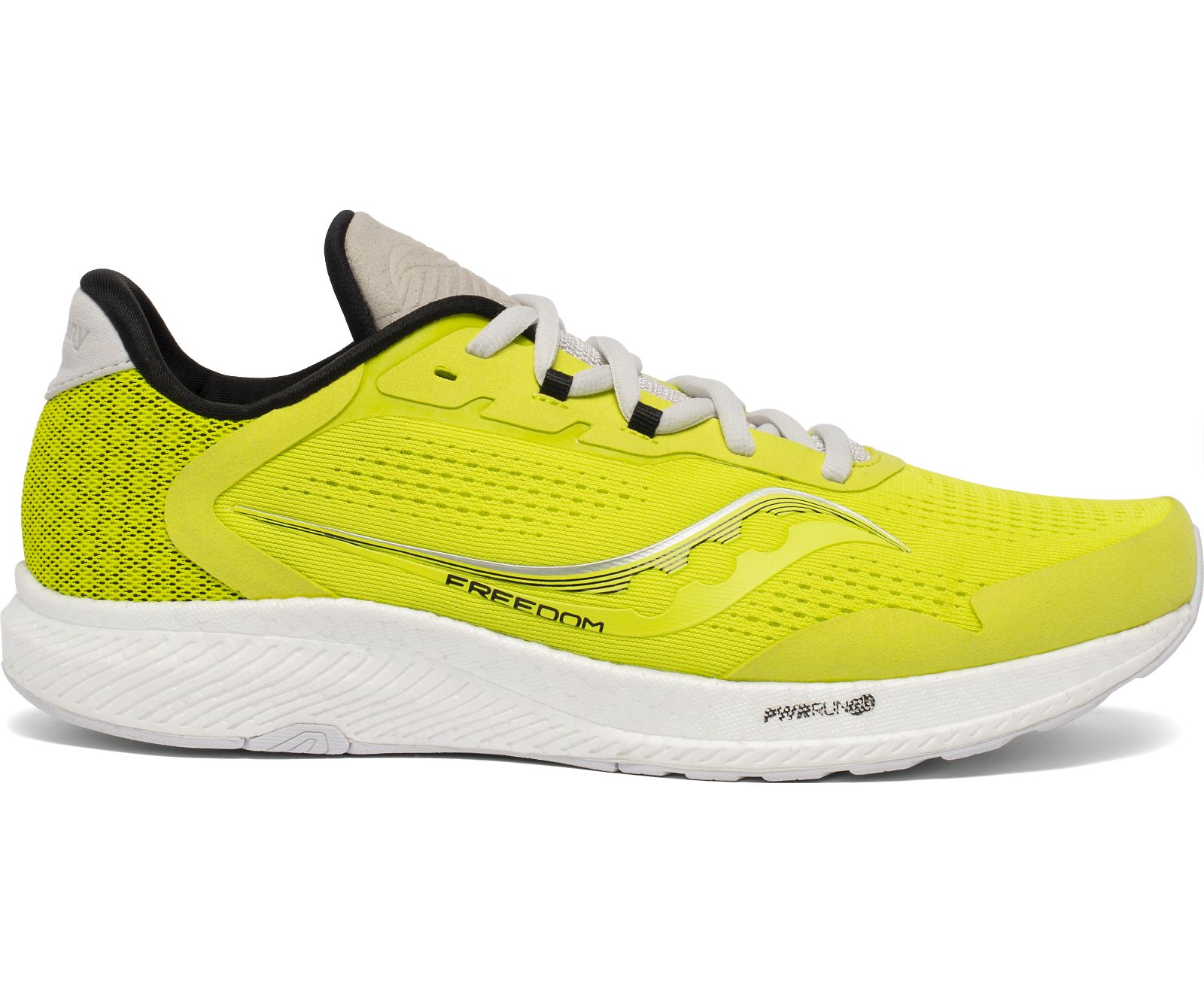 Men's Saucony Freedom 4 Running Shoes Yellow | Singapore 486KORI